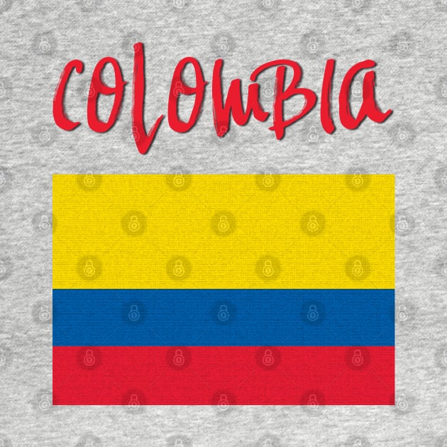 Colombia Flag by NV